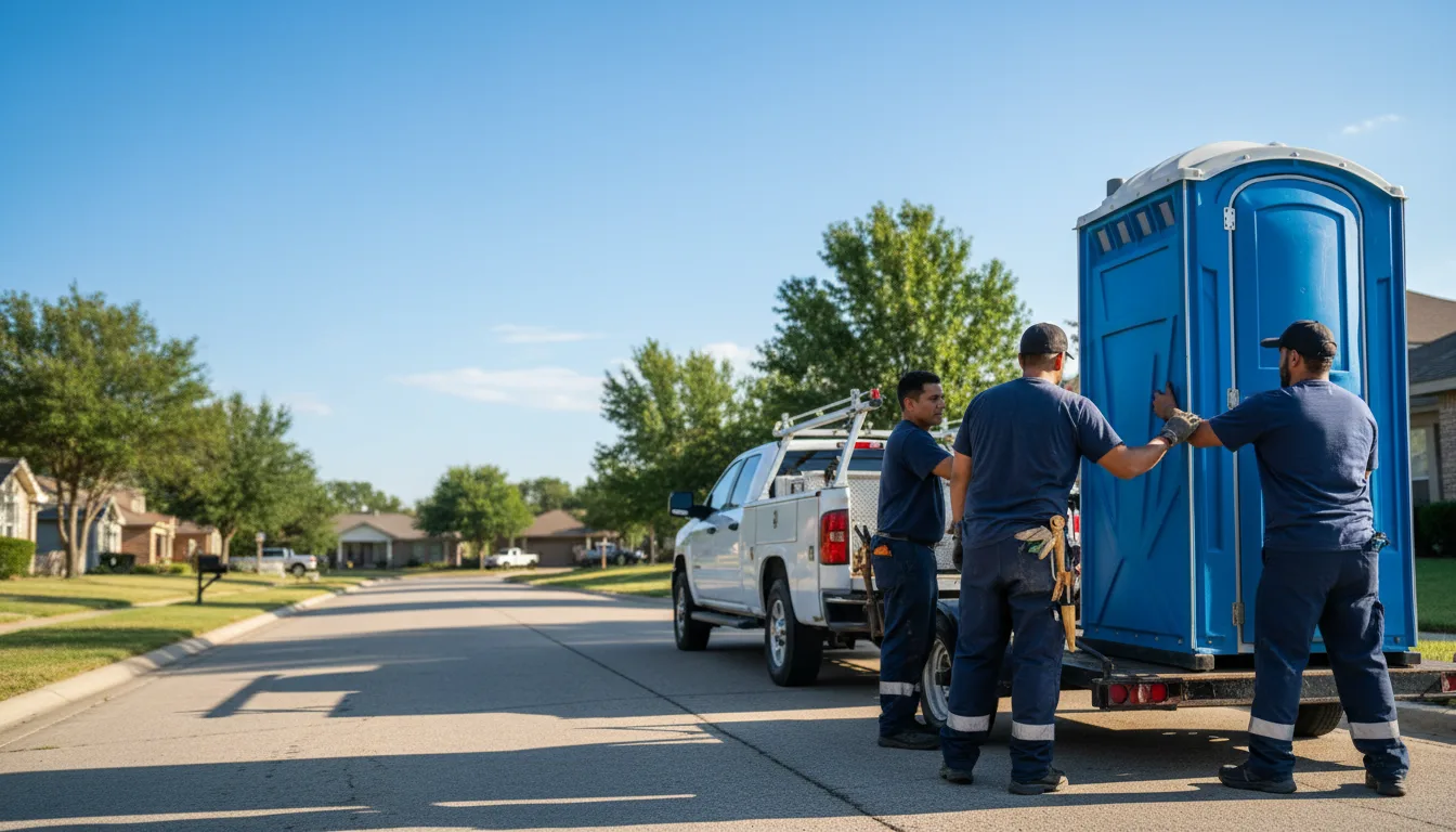 Portable Toilet Rental in Ackerly, TX near me